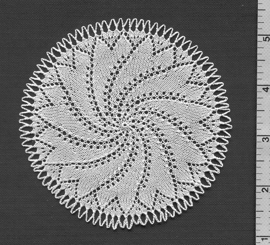 small Spinning Star doily